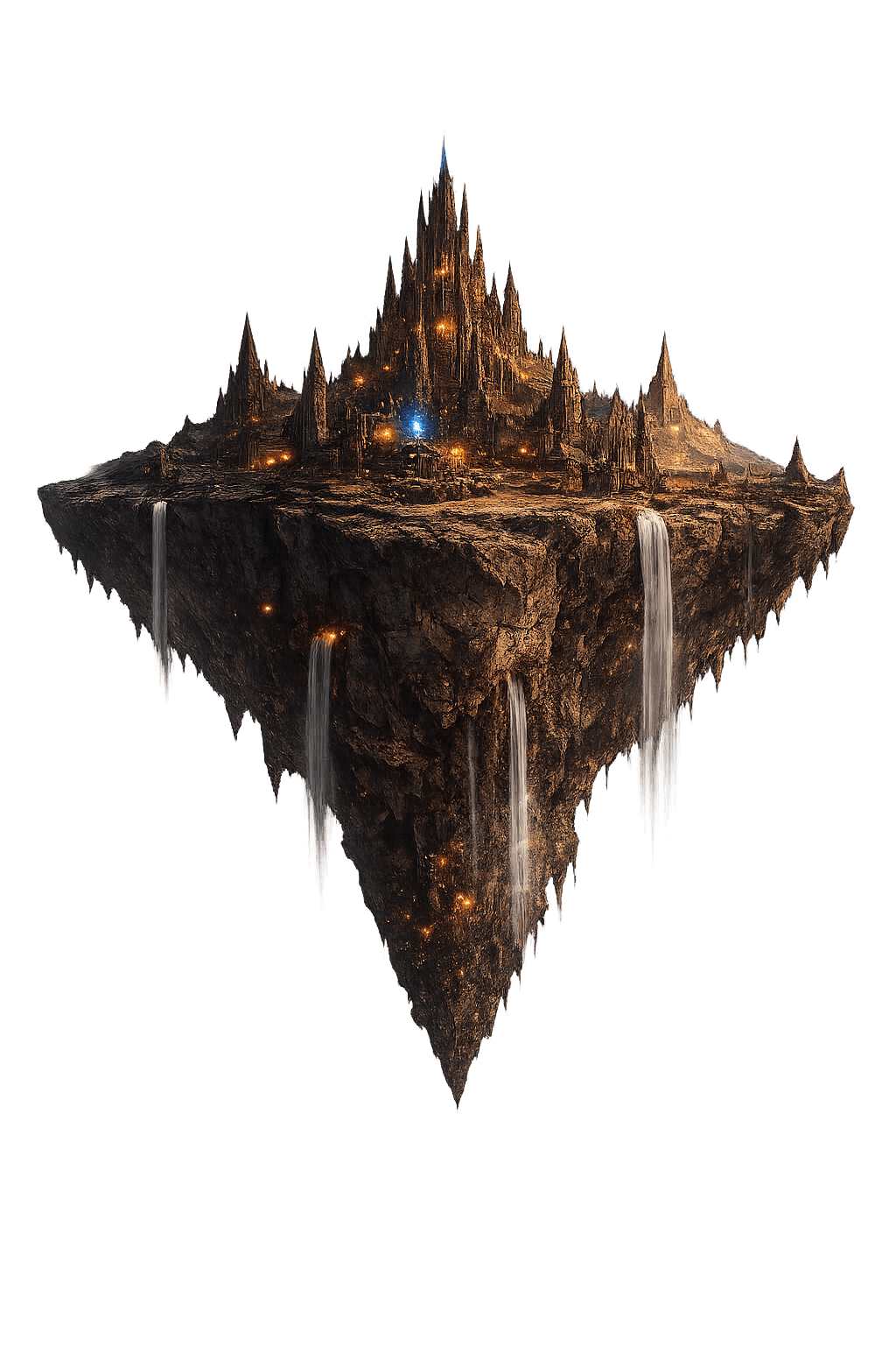 Map of the world of Miovs